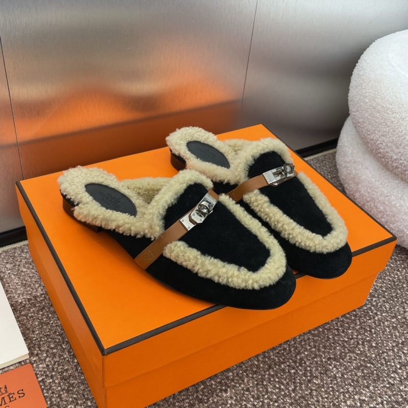 Hermes Slippers